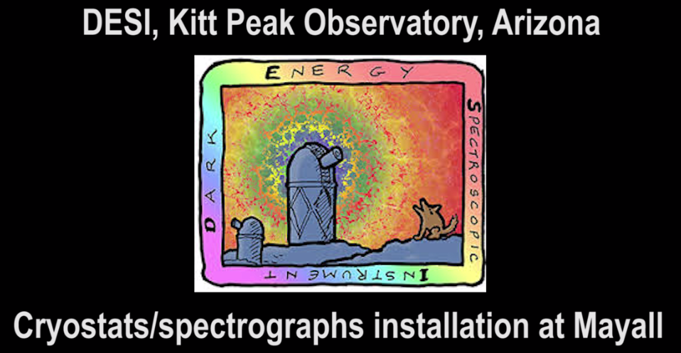 Première installation de spectrographes de DESI